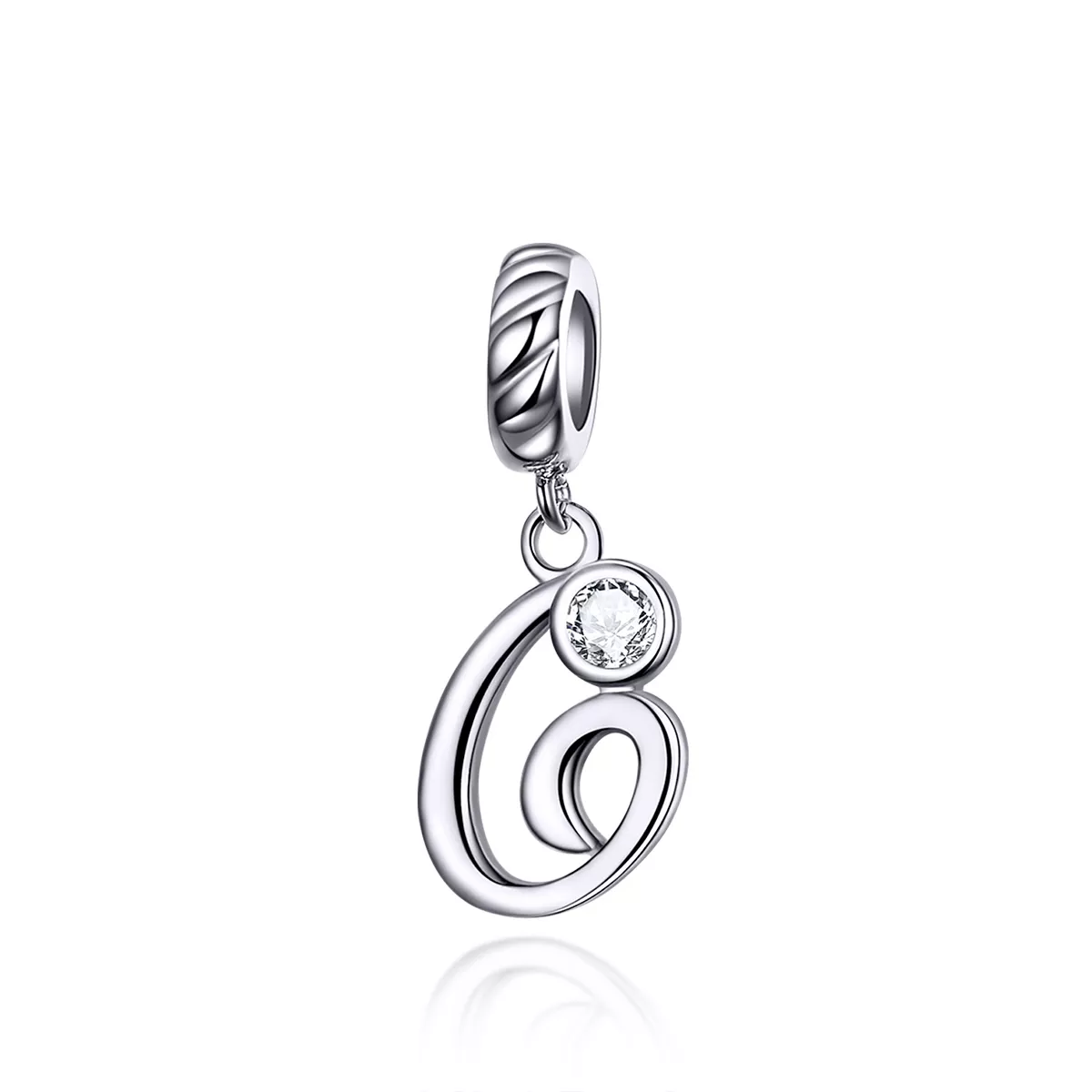 Charm Pendente Letra G estilo Pandora - SCC1183-G
