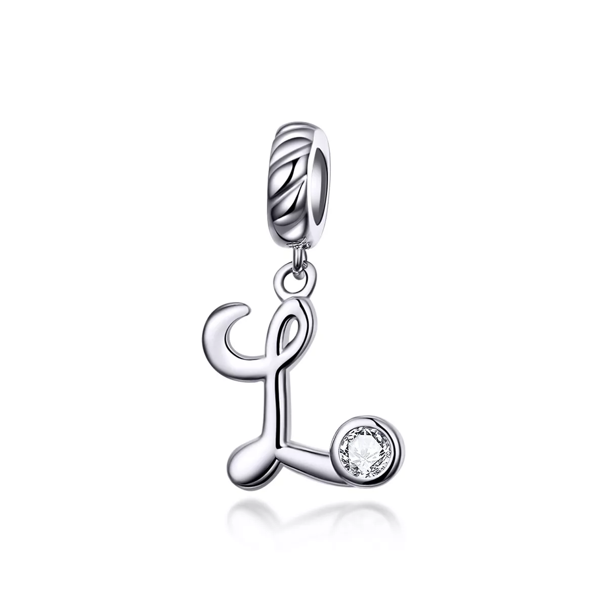Charm Pendente Letra L estilo Pandora - SCC1183-L