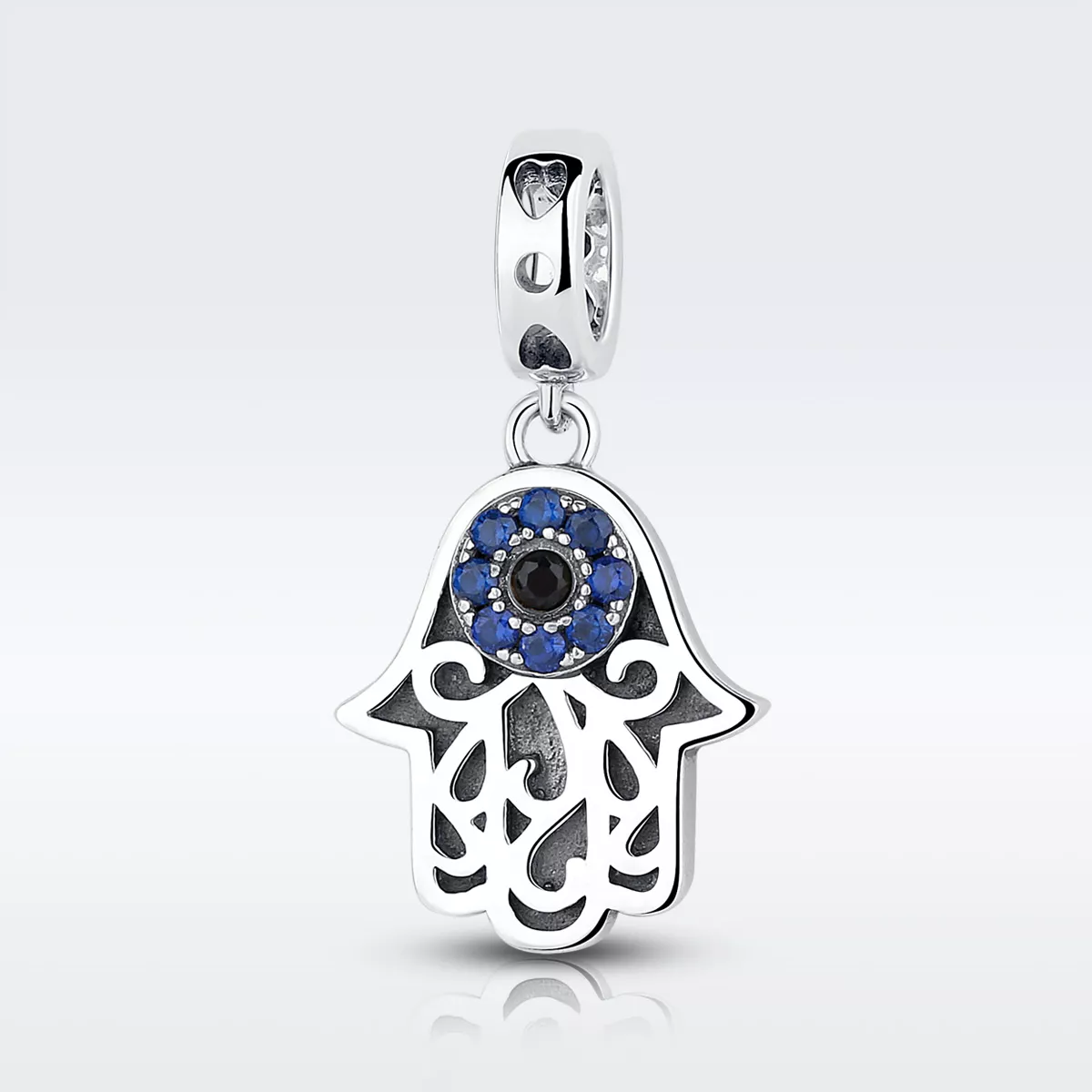 Charm Pendente Mão Hamsa estilo Pandora - SCC085