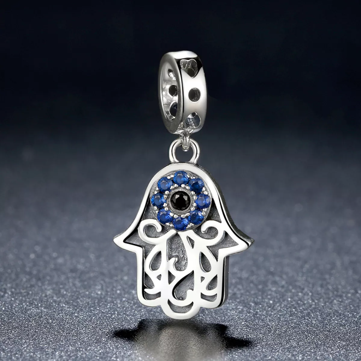 Charm Pendente Mão Hamsa estilo Pandora - SCC085