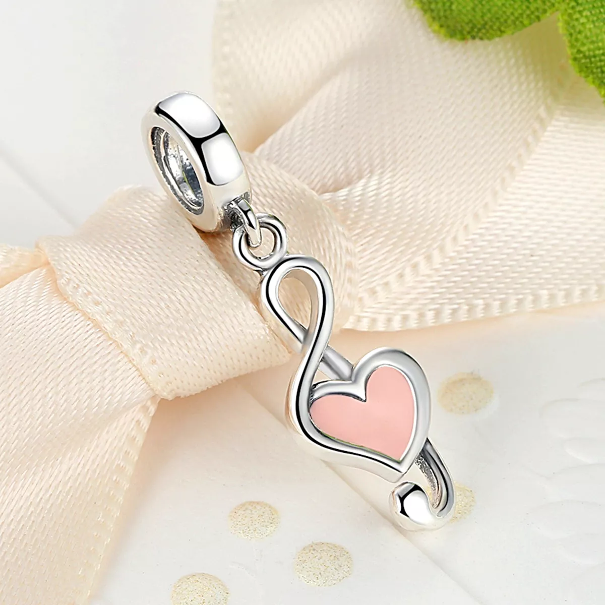 Charm Pendente Notas musicais estilo Pandora - SCC110