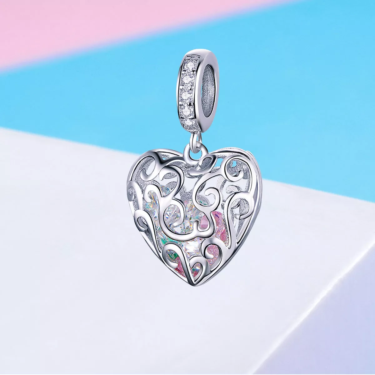 Charm Pendente Palpitação estilo Pandora - SCC1126