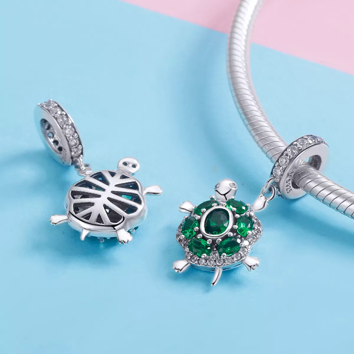 Charm Pendente Tartaruga estilo Pandora - SCC1017