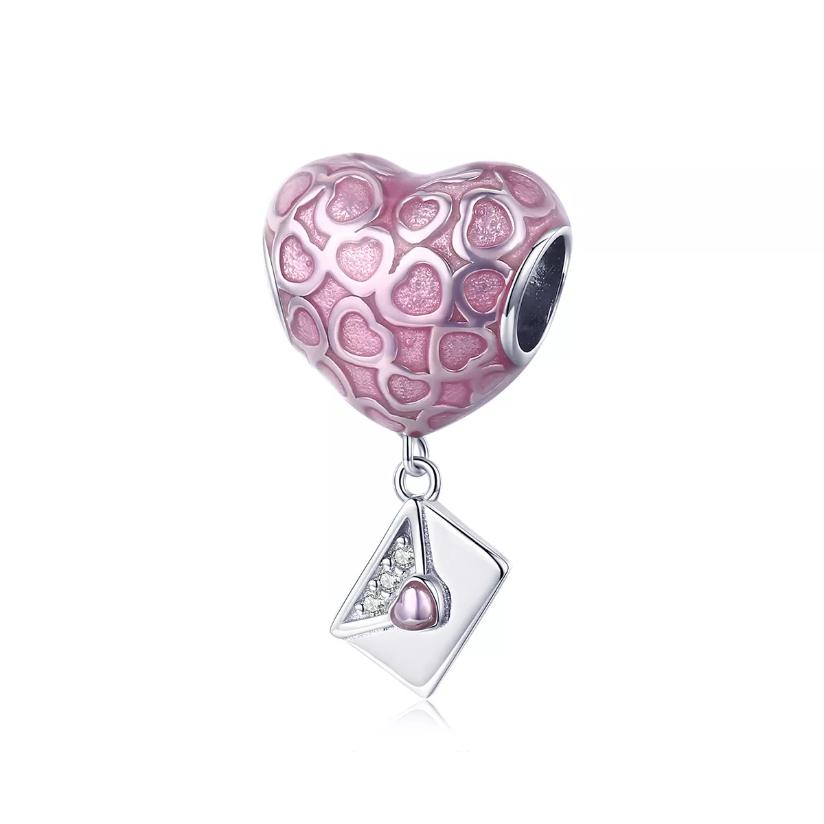 Charm Pendente Te amo devagar estilo Pandora - SCC1080