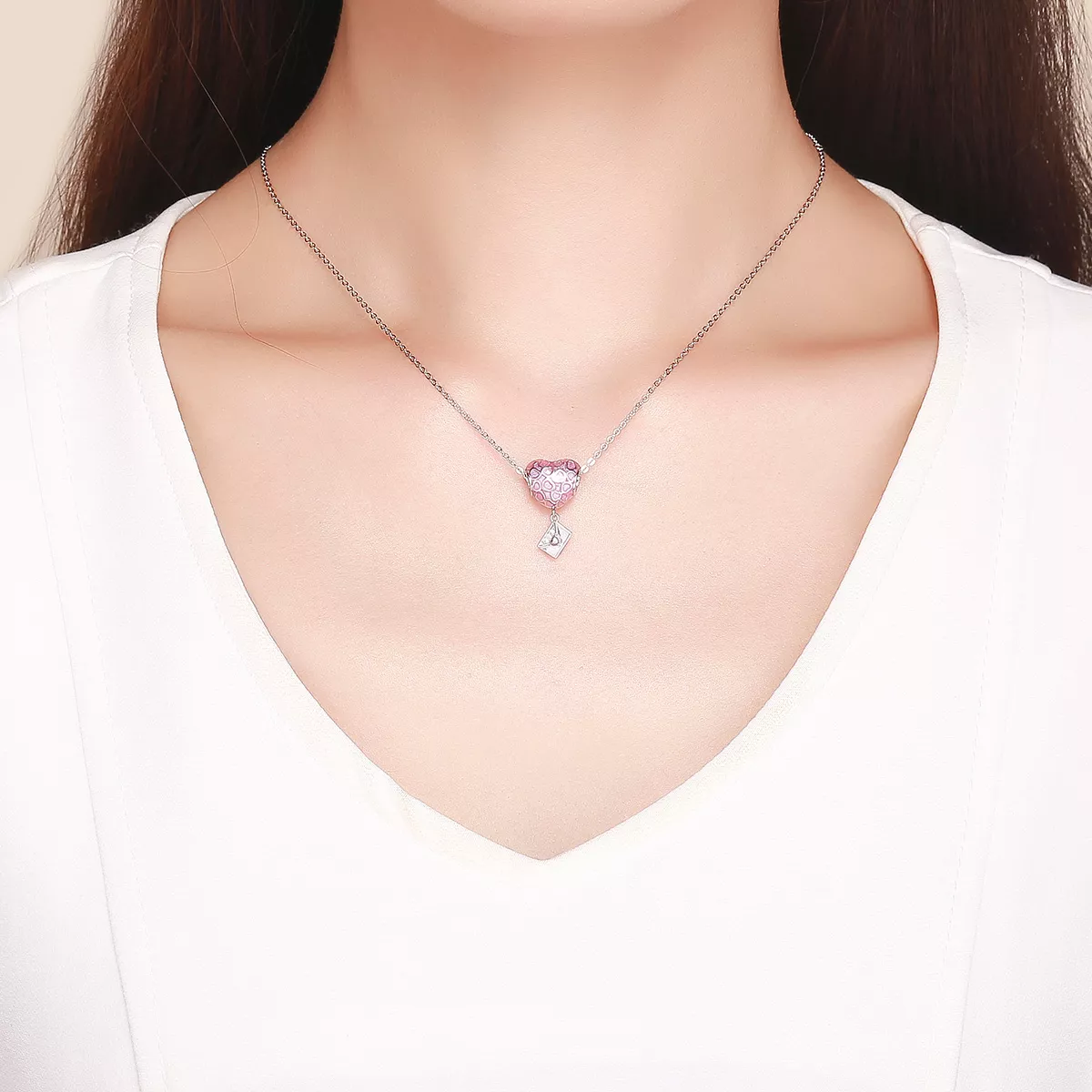 Charm Pendente Te amo devagar estilo Pandora - SCC1080