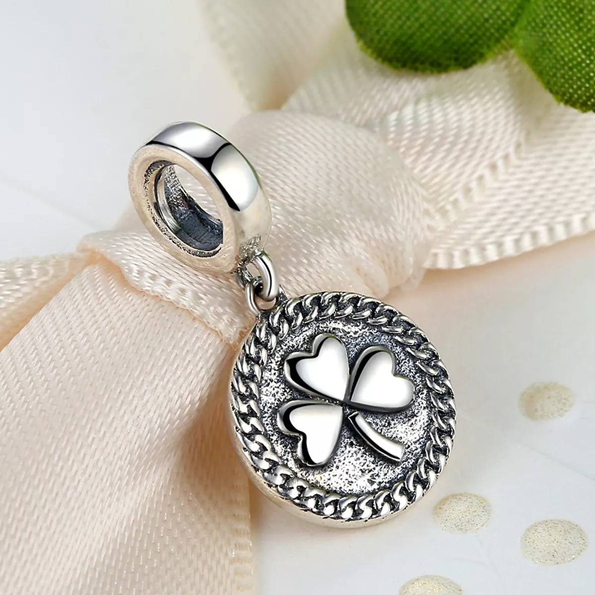 Charm Pendente Trevo life Pandora - SCC039