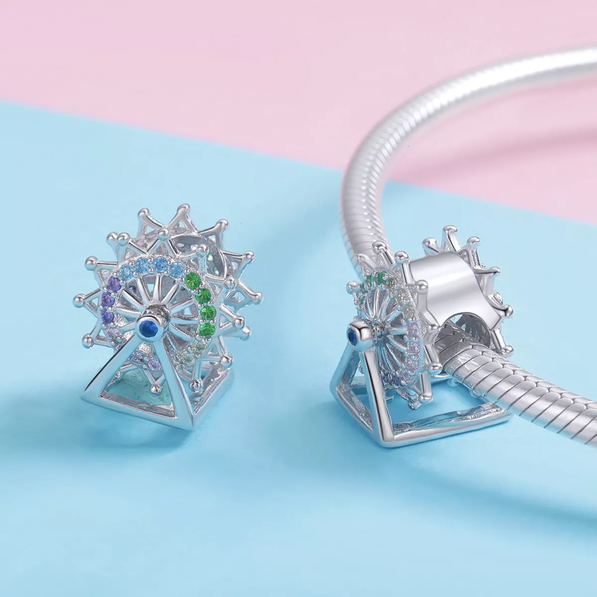 Charm Roda gigante life Pandora - SCC1028