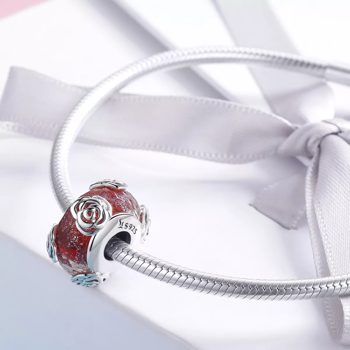 Charm Rosa perfumada life Pandora - SCC1030