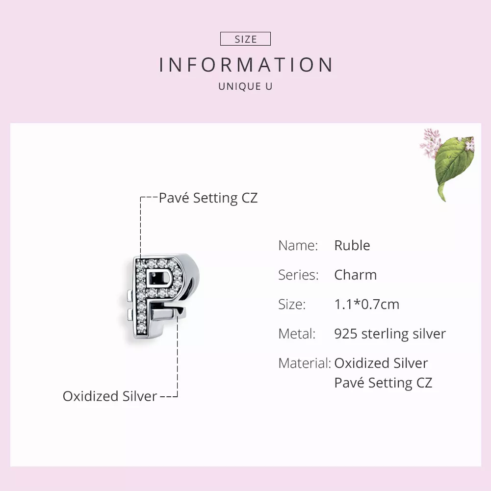 Charm Rublo da moeda life Pandora - SCC1271
