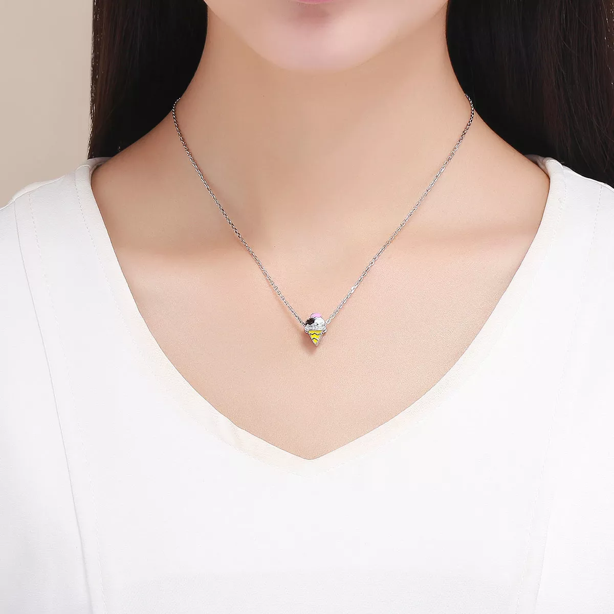 Charm Sorvete fofo life Pandora - SCC1129