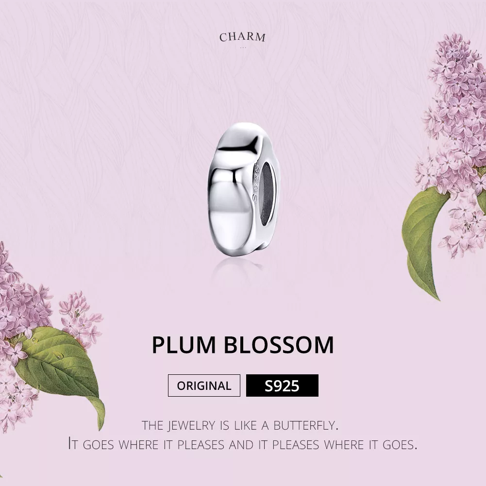 Separador Flor de ameixa estilo Pandora - SCC1168