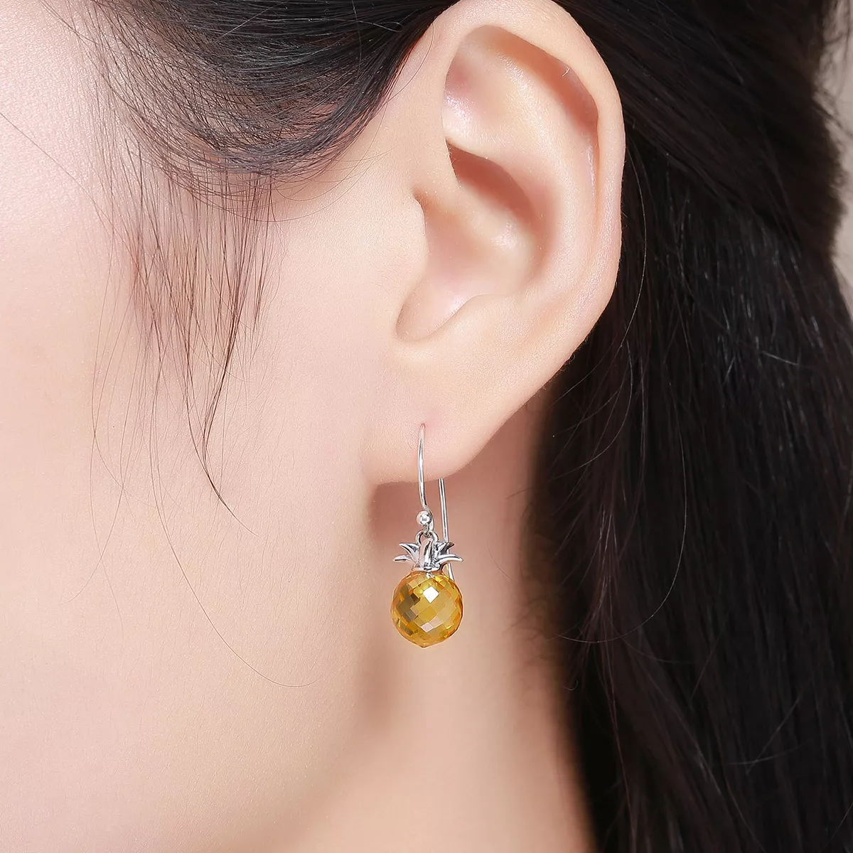 Brinco Abacaxi Fresco life Pandora - SCE265