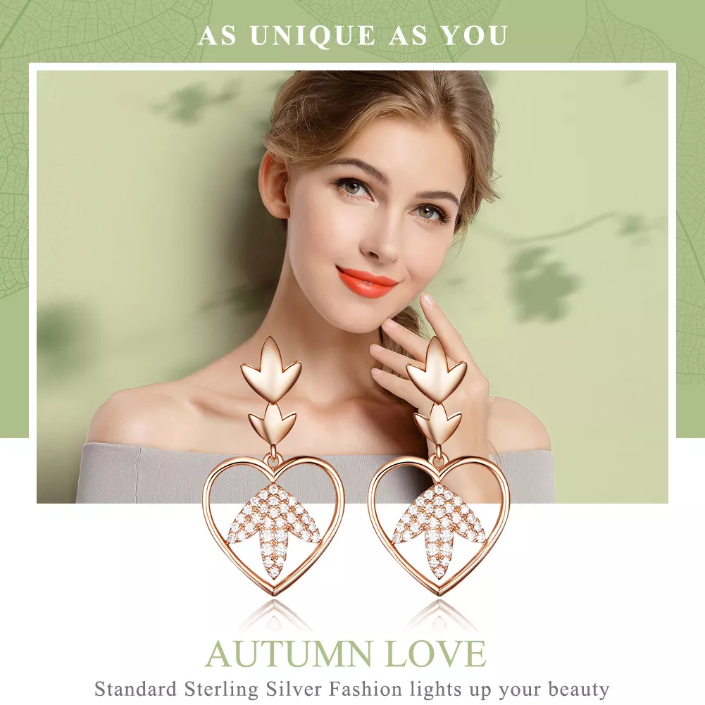 Brinco Amor de outono life Pandora - SCE557