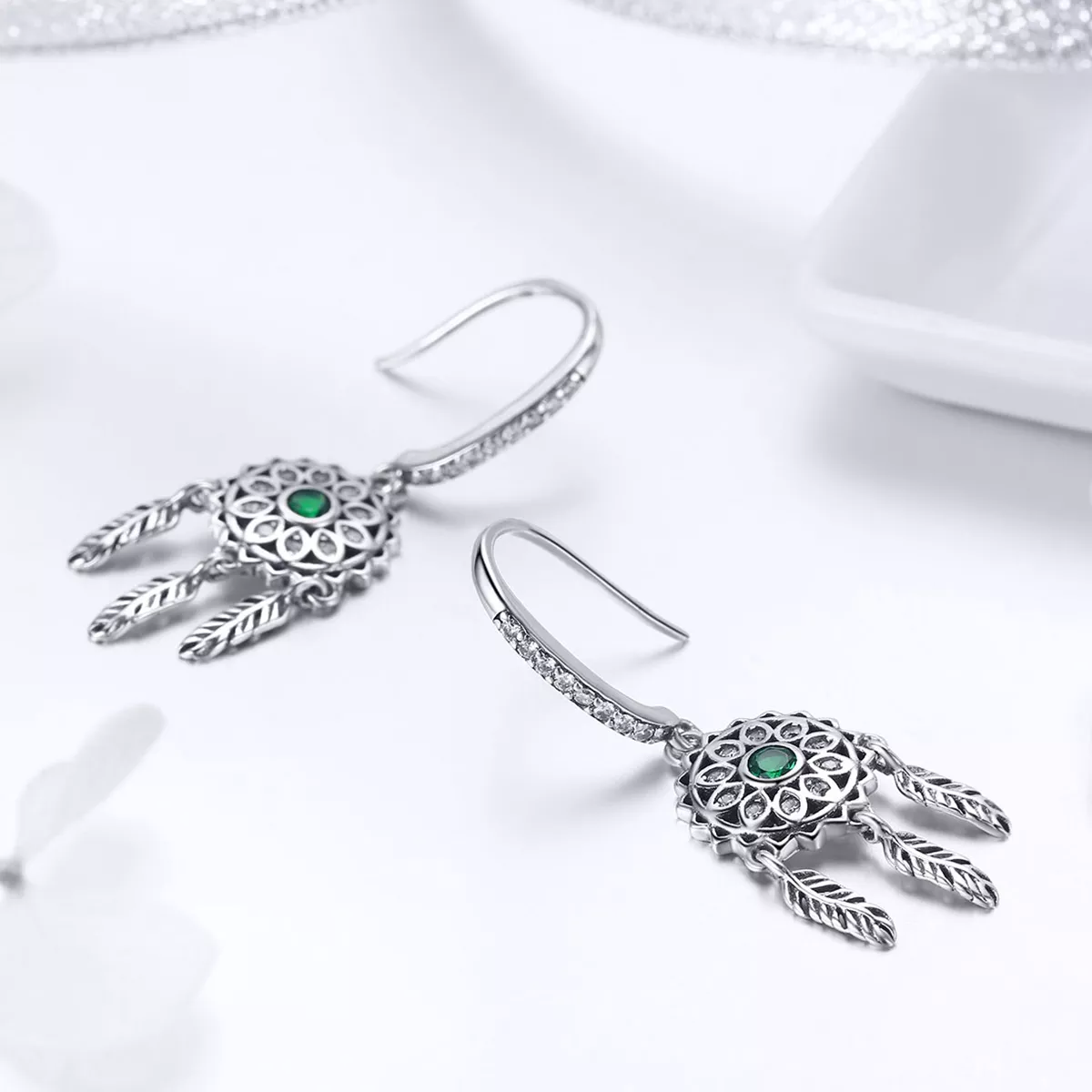 Brinco Apanhador de Sonhos estilo Pandora - SCE441