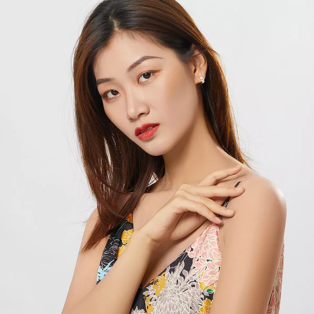 Brinco Argolas Brilho Romântico estilo Pandora - SCE485-B