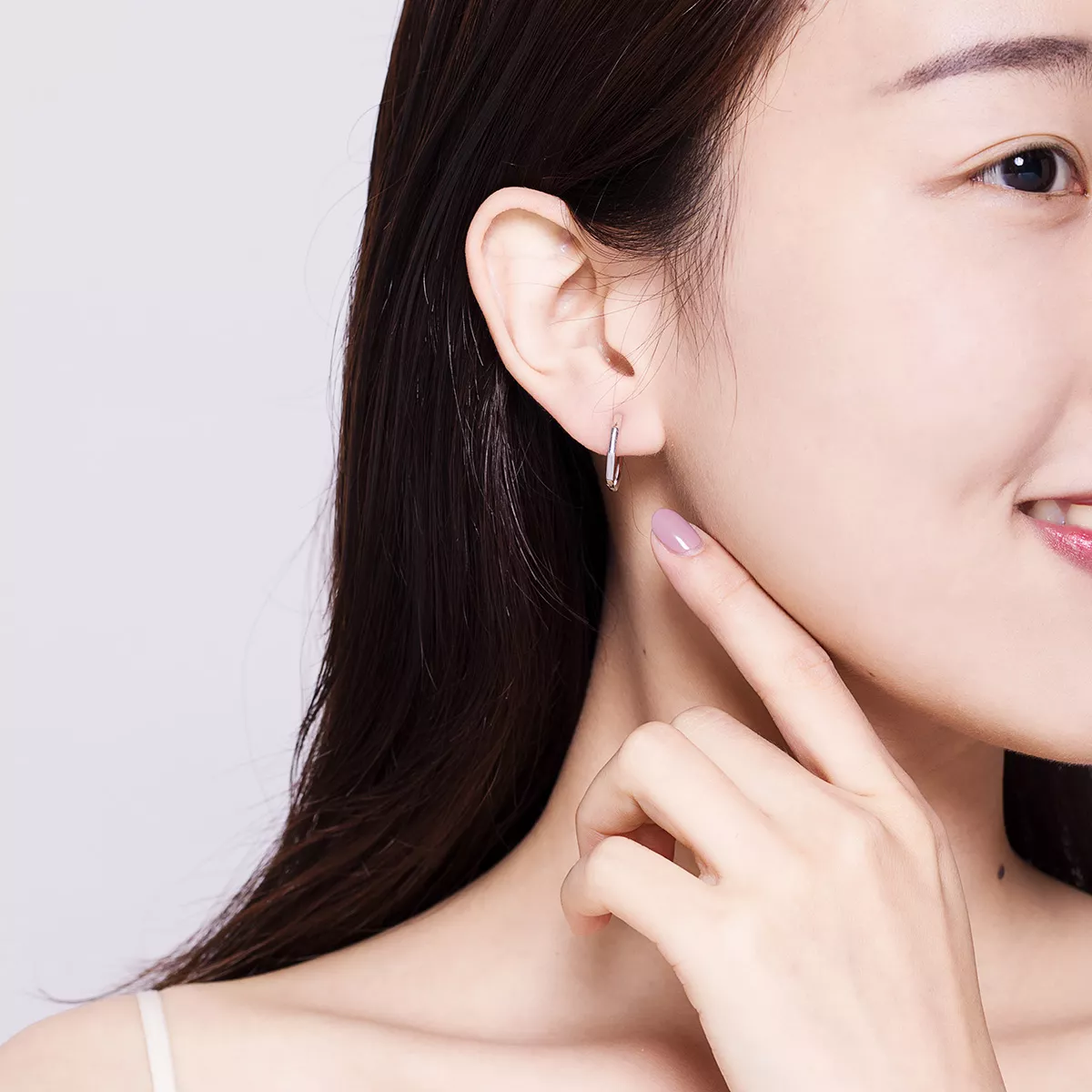 Brinco Argolas Linha Simples estilo Pandora - SCE622