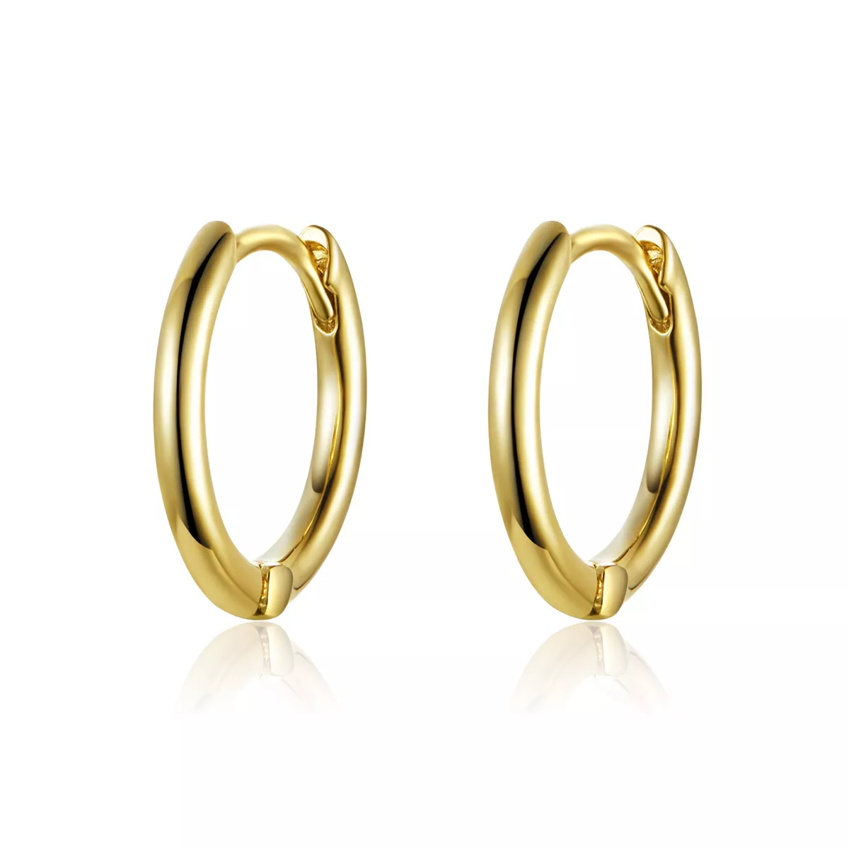 Brinco Argolas simples estilo Pandora - SCE558