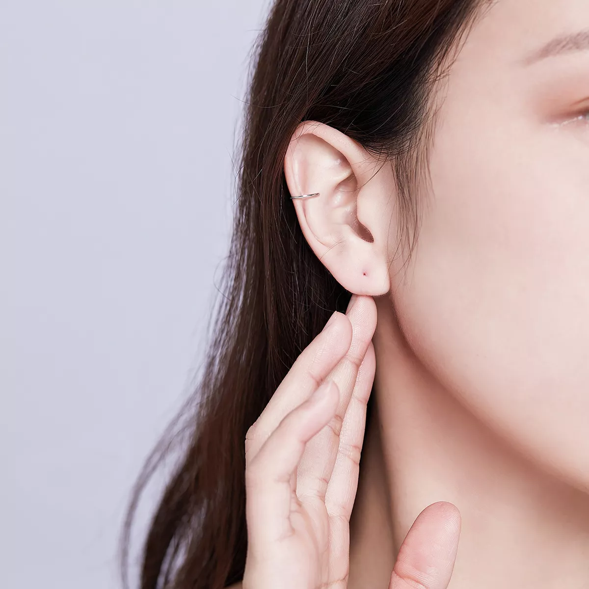 Brinco Argolas Simples estilo Pandora - SCE647