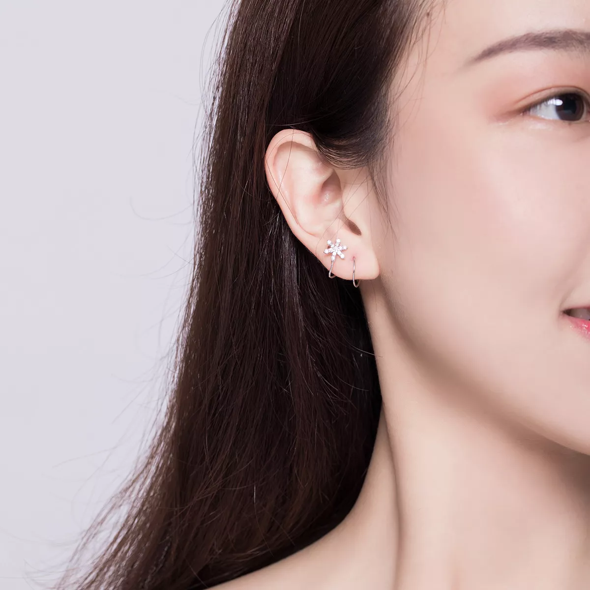 Brinco Floco de neve life Pandora - SCE651