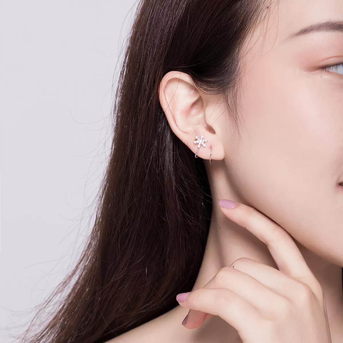 Brinco Floco de neve life Pandora - SCE651