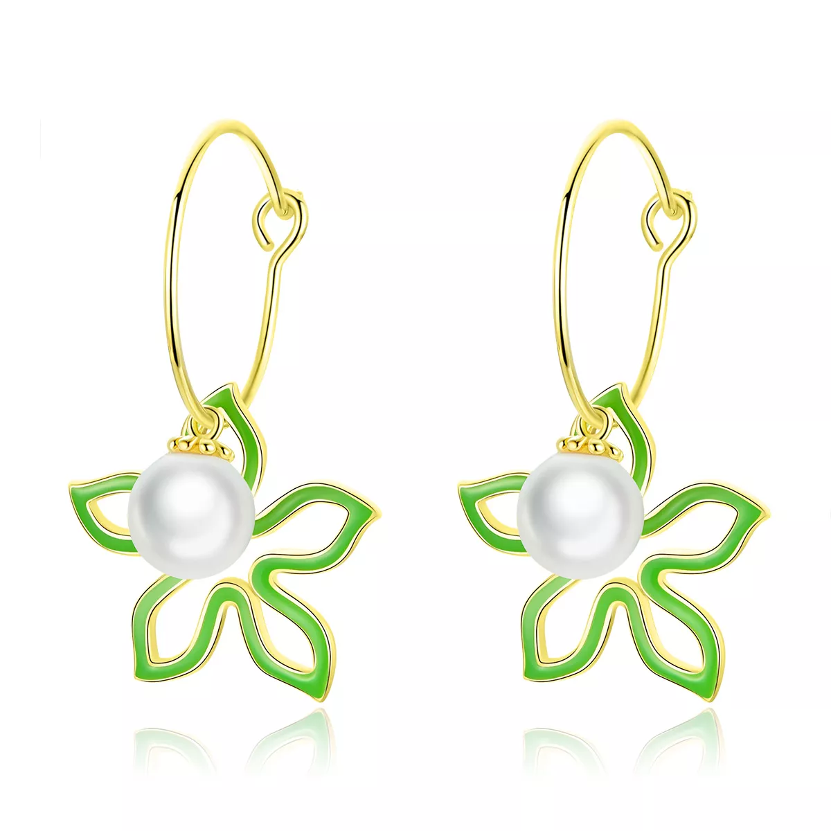 Brinco Flor de verão life Pandora - SCE679