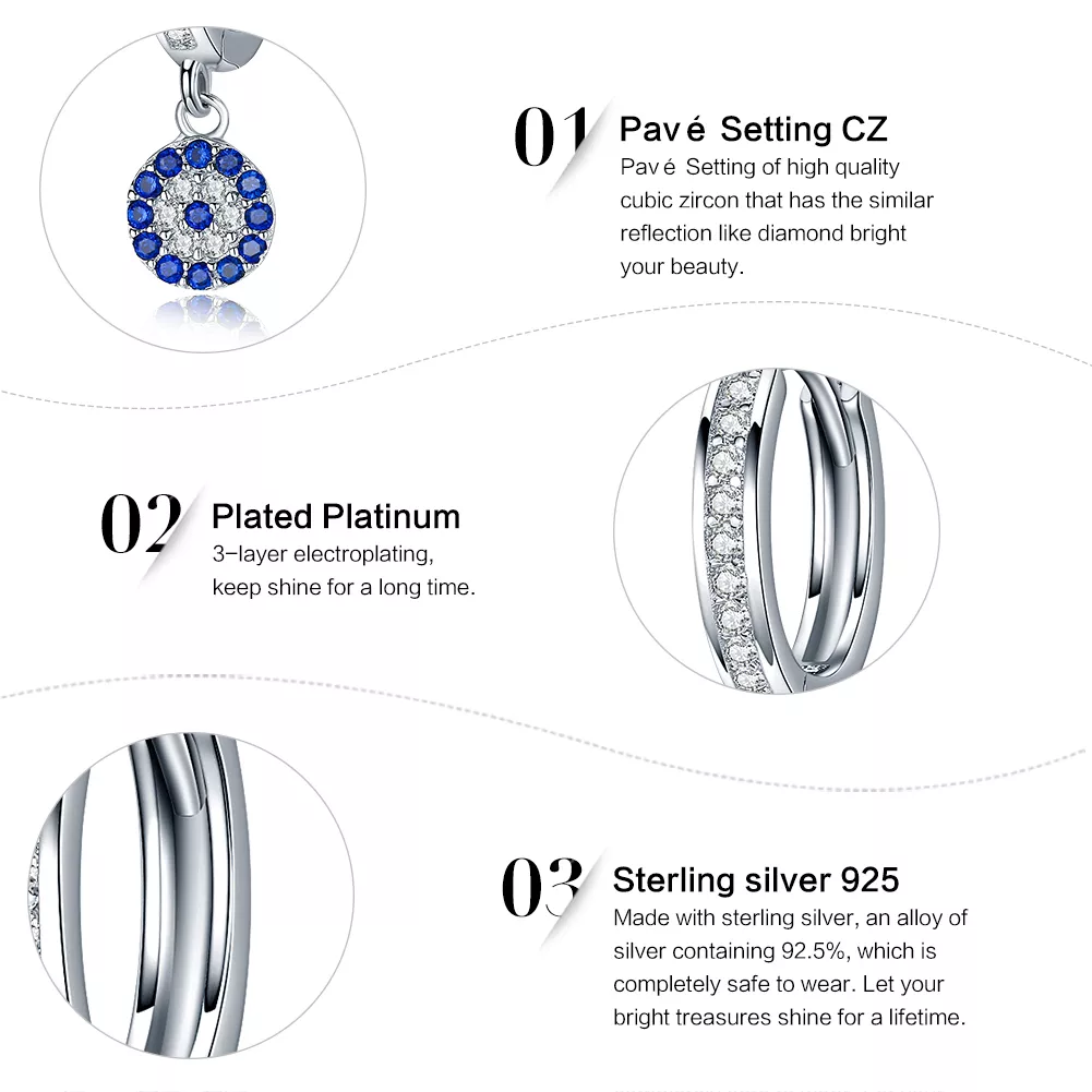 Brinco Mau-olhado life Pandora - SCE058