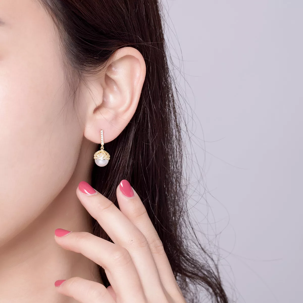 Brinco Pérola suave life Pandora - SCE608