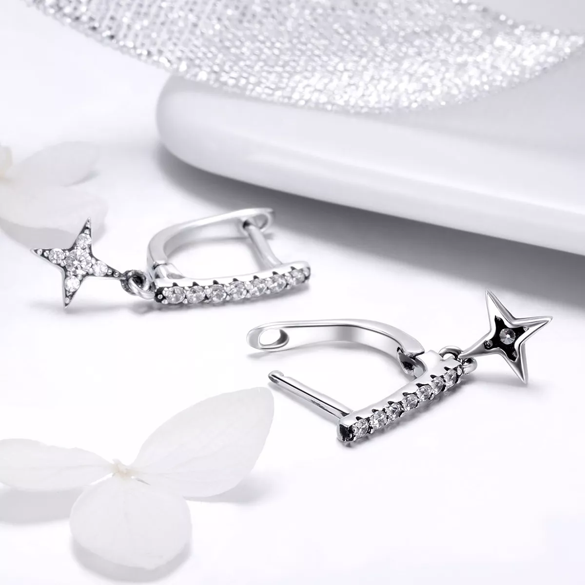 Brinco Twinkling Night estilo Pandora - SCE446