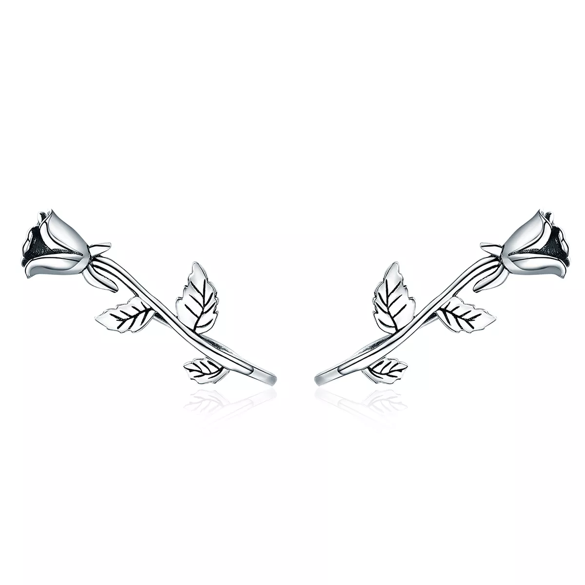 Brincos Petit Amor rosa estilo Pandora - SCE380