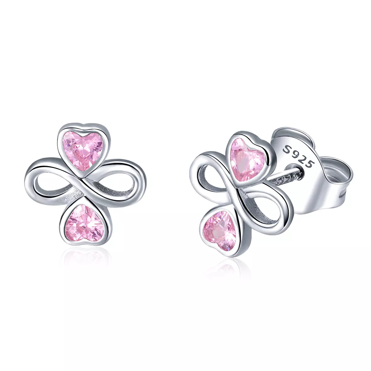 Brincos Petit Amor sem fim estilo Pandora - SCE455