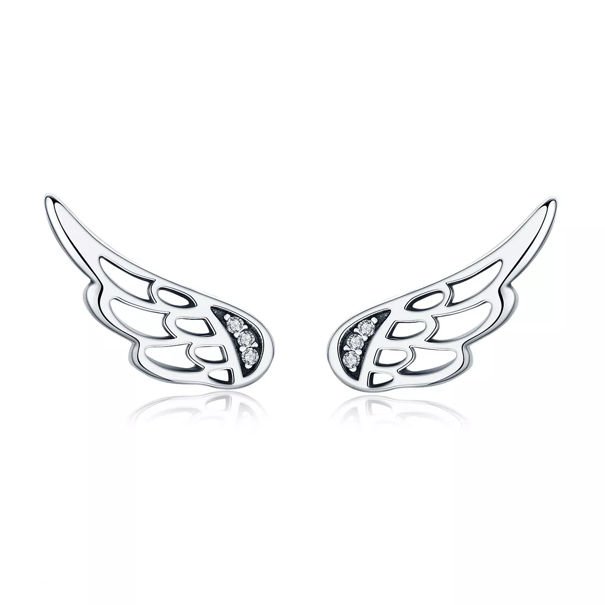 Brincos Petit Asas de Elfo estilo Pandora - SCE343