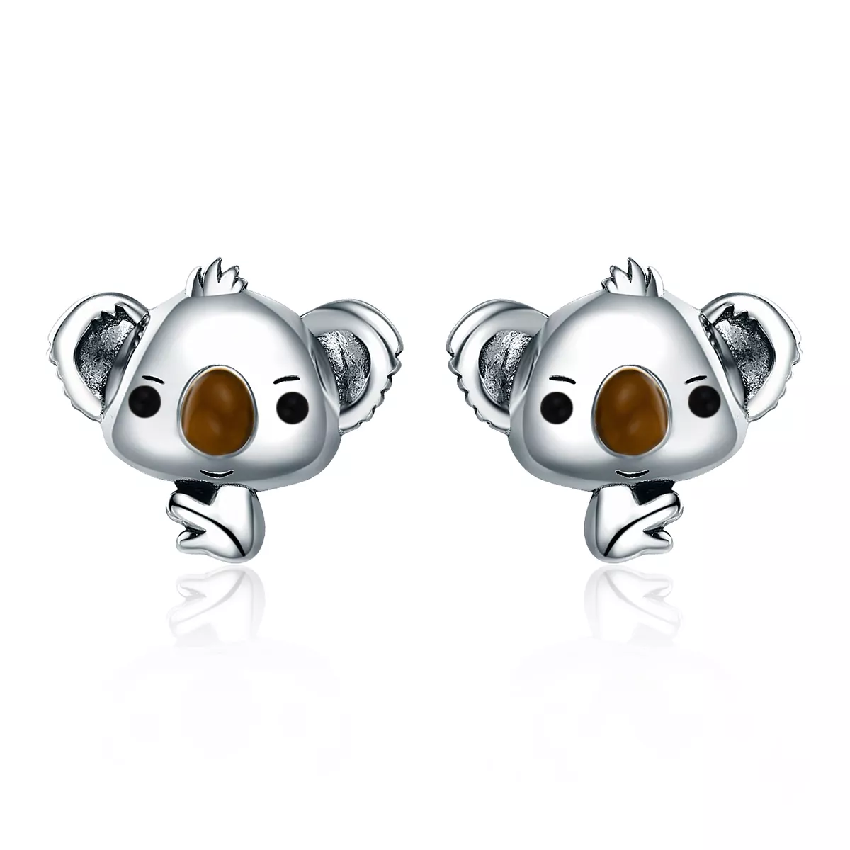 Brincos Petit Coala Fofo estilo Pandora - SCE381