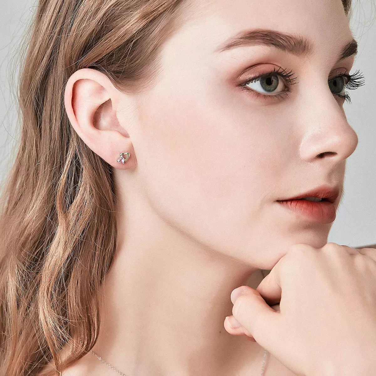 Brincos Petit Coração e alma estilo Pandora - SCE090