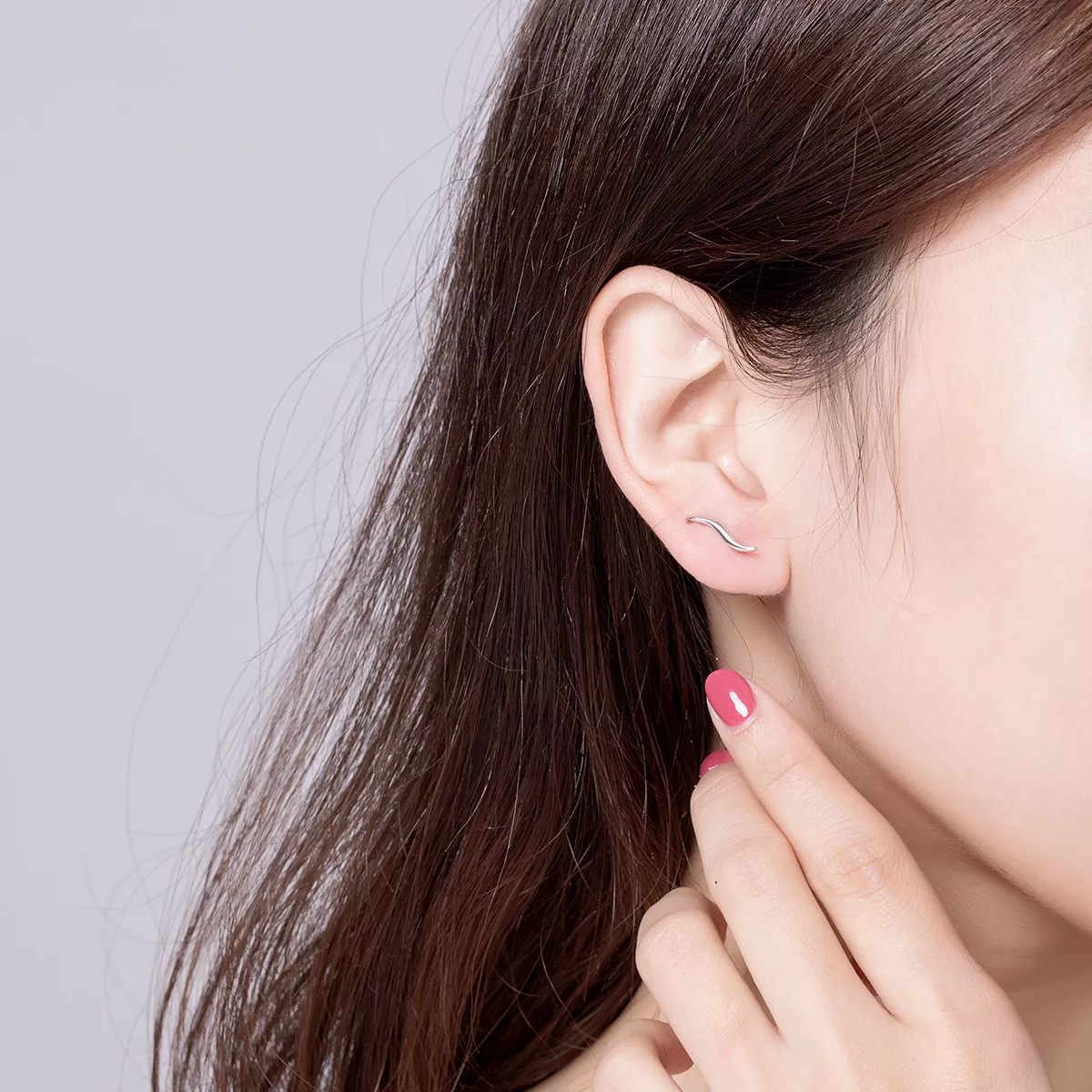 Brincos Petit Curvas life Pandora - SCE600