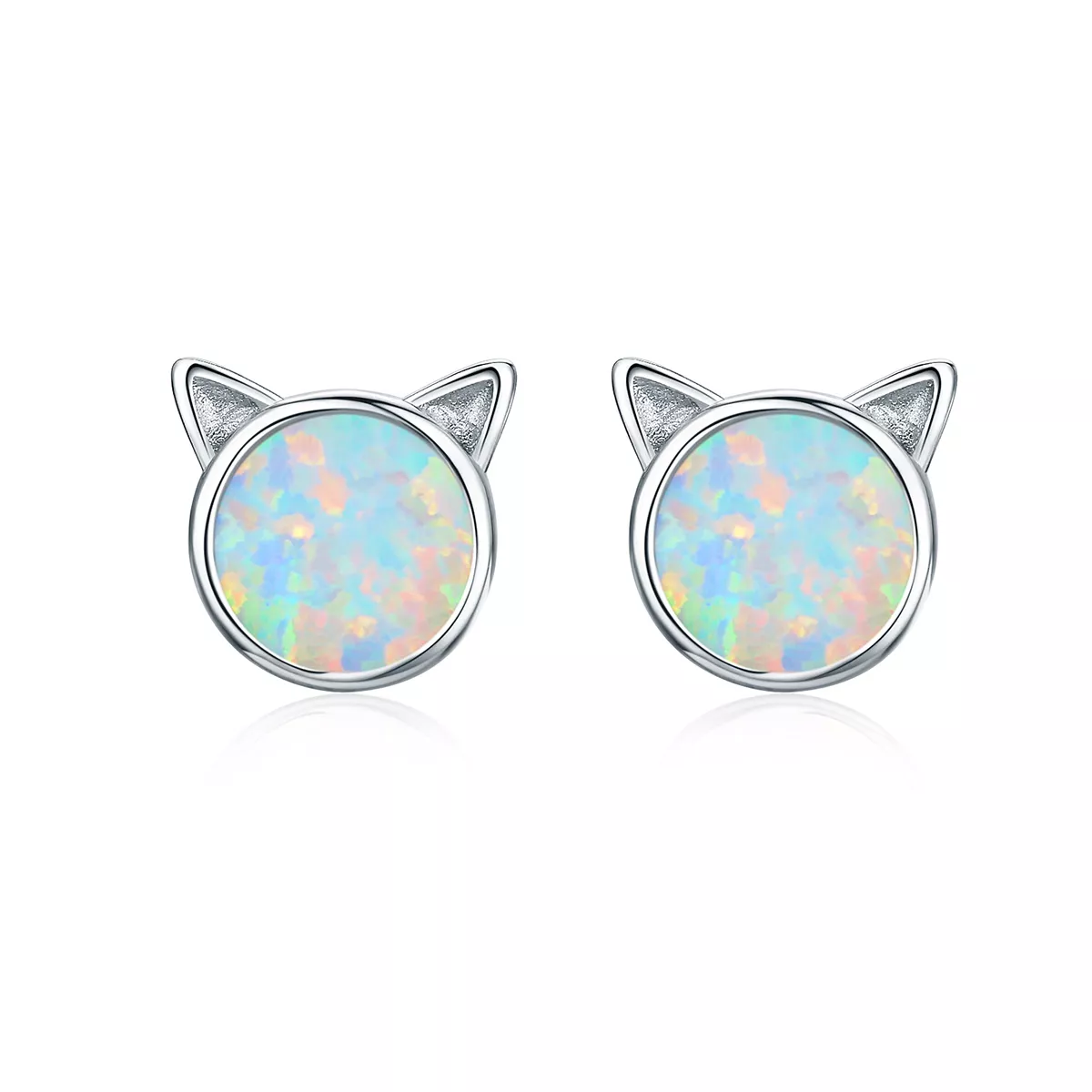 Brincos Petit Estrela miau estilo Pandora - SCE538-Q