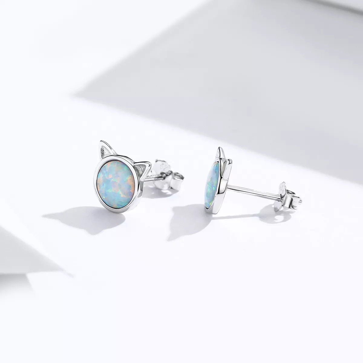 Brincos Petit Estrela miau estilo Pandora - SCE538-Q