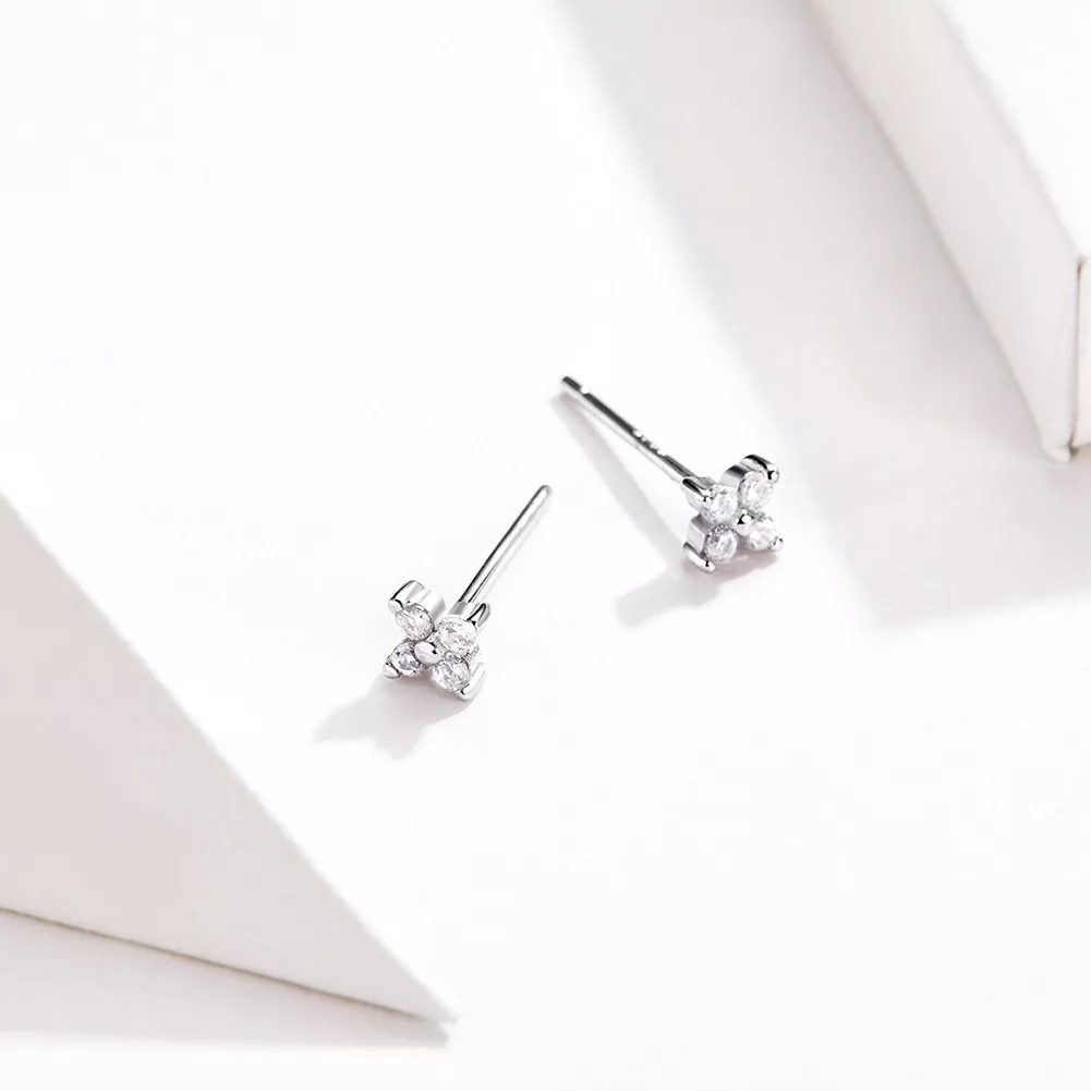 Brincos Petit Flor de luz estilo Pandora - SCE648