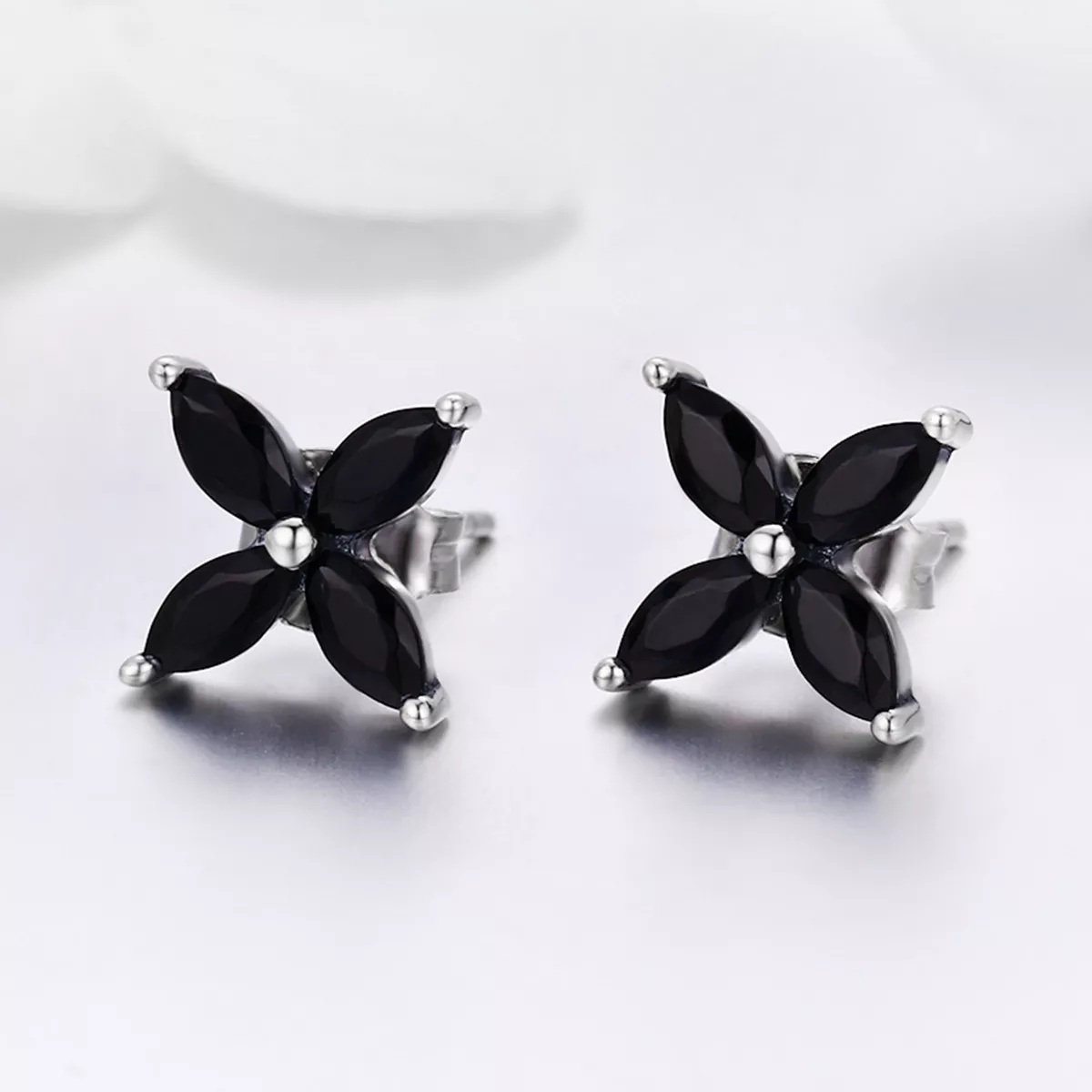 Brincos Petit Flor na moda moderna estilo Pandora - SCE362