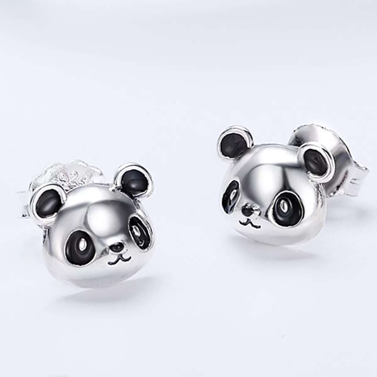 Brincos Petit Panda Fofinho estilo Pandora - SCE386