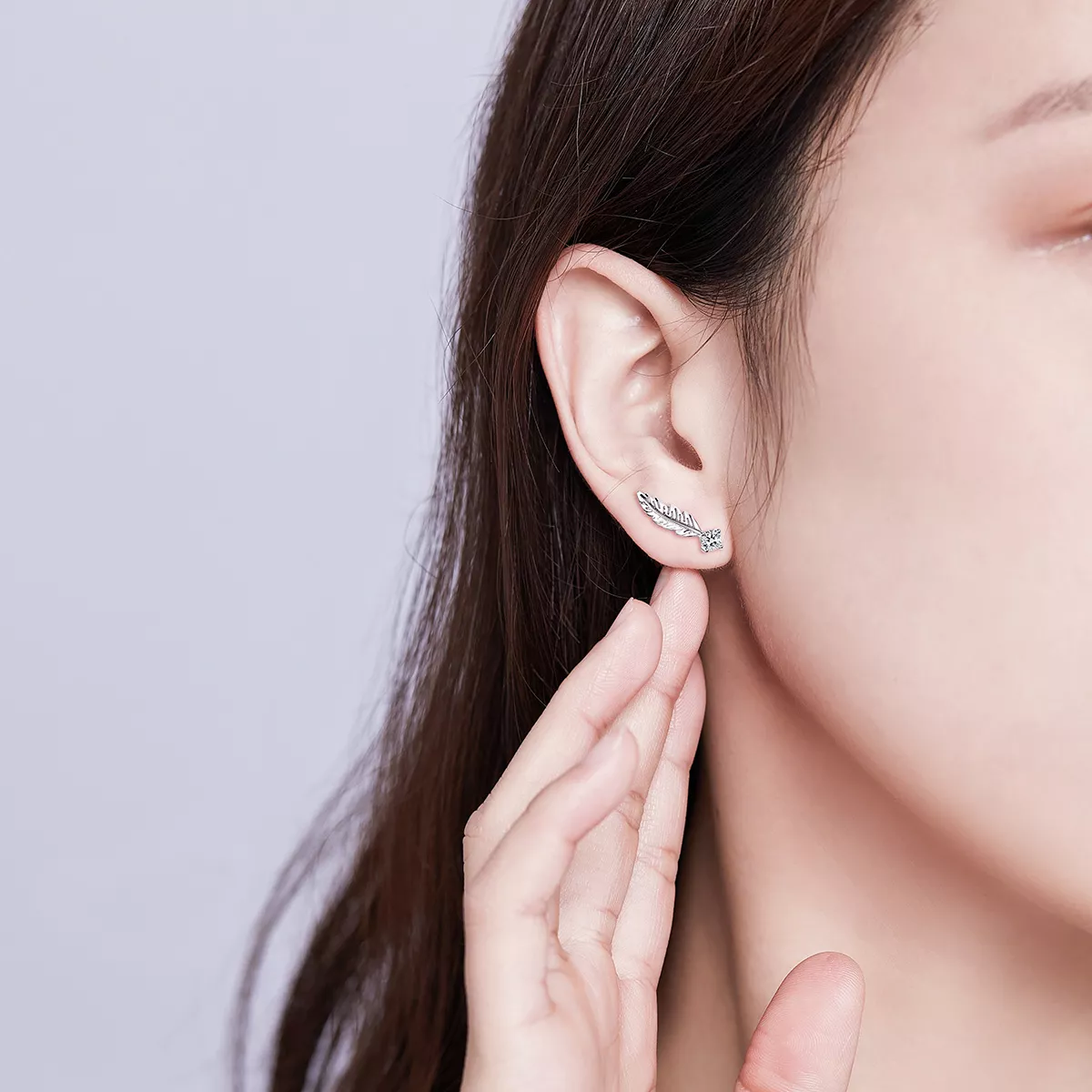 Brincos Petit Pluma life Pandora - SCE610