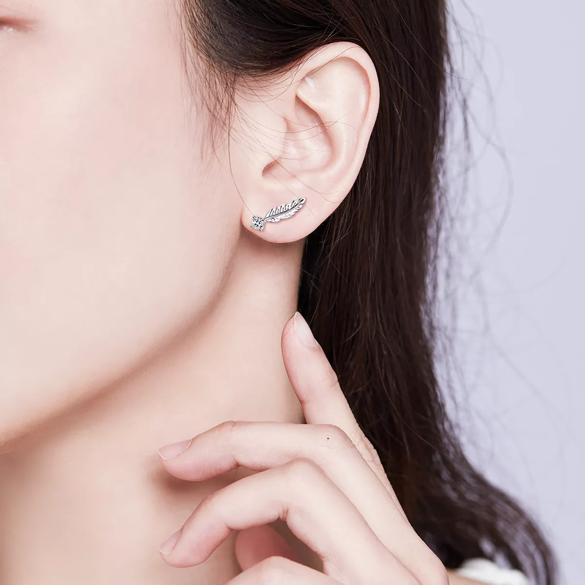 Brincos Petit Pluma life Pandora - SCE610