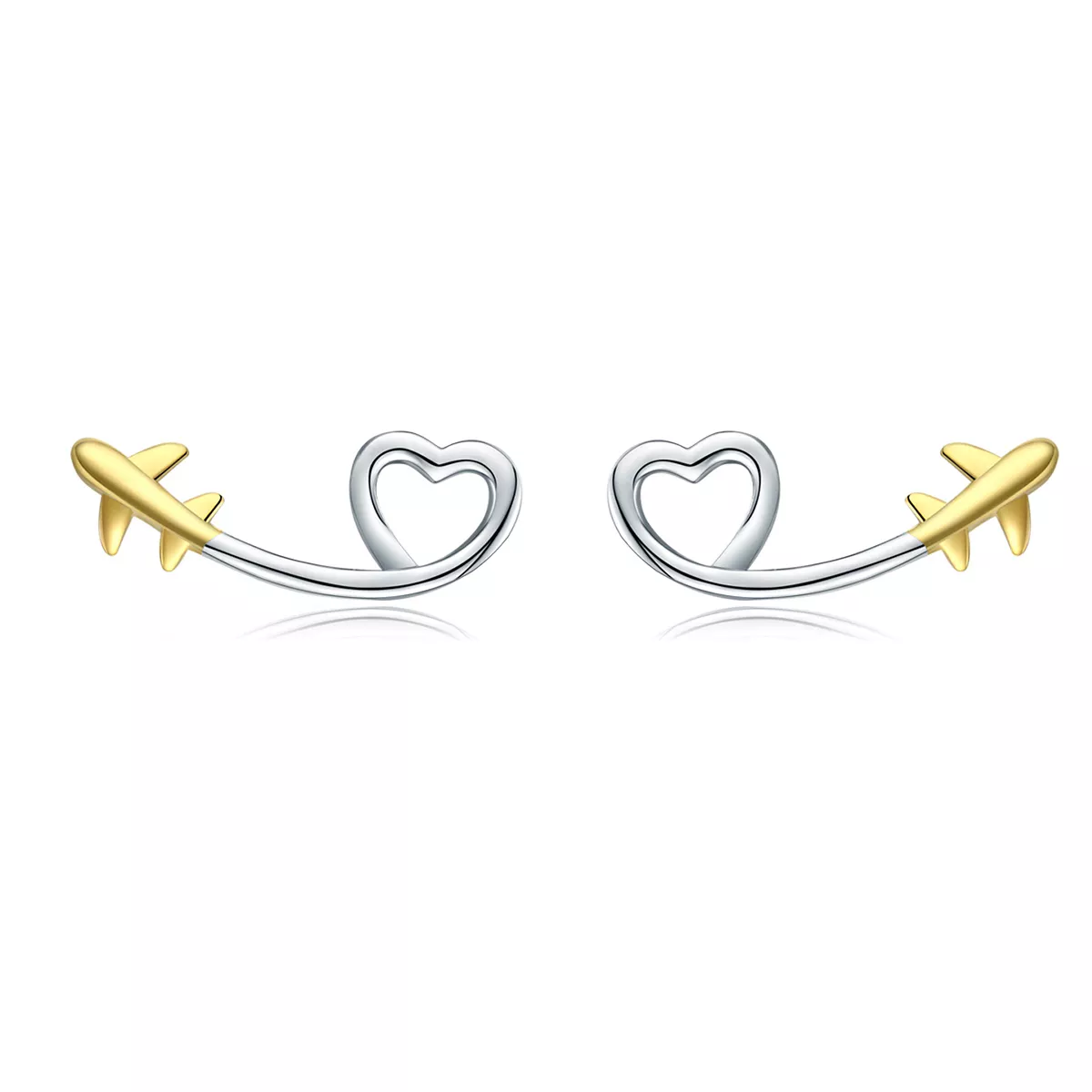 Brincos Petit Voar para o amor estilo Pandora - SCE632