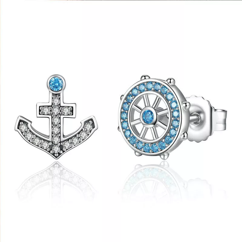 Brincos Petit Âncora life Pandora - SCE030