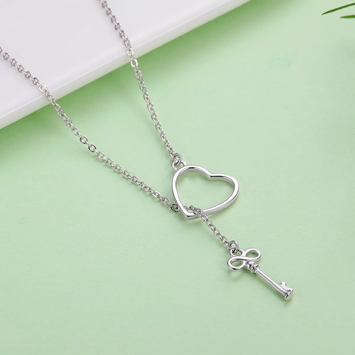 Colar Abra seu coração estilo Pandora - SCN107