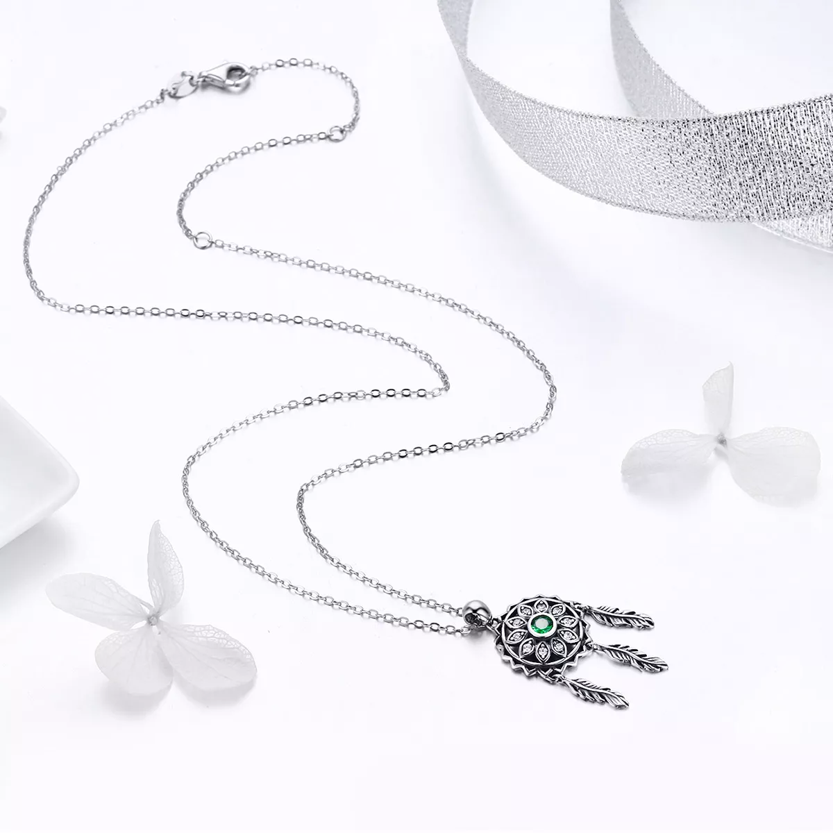 Colar Apanhador de Sonhos estilo Pandora - SCN263