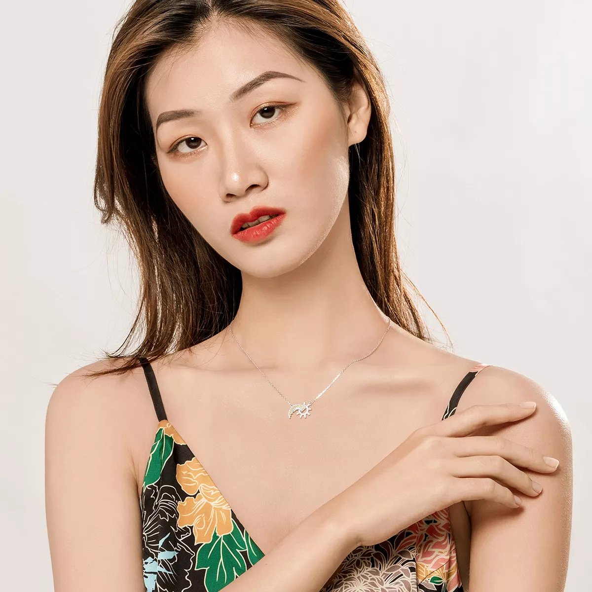 Colar arco-íris life Pandora - SCN366