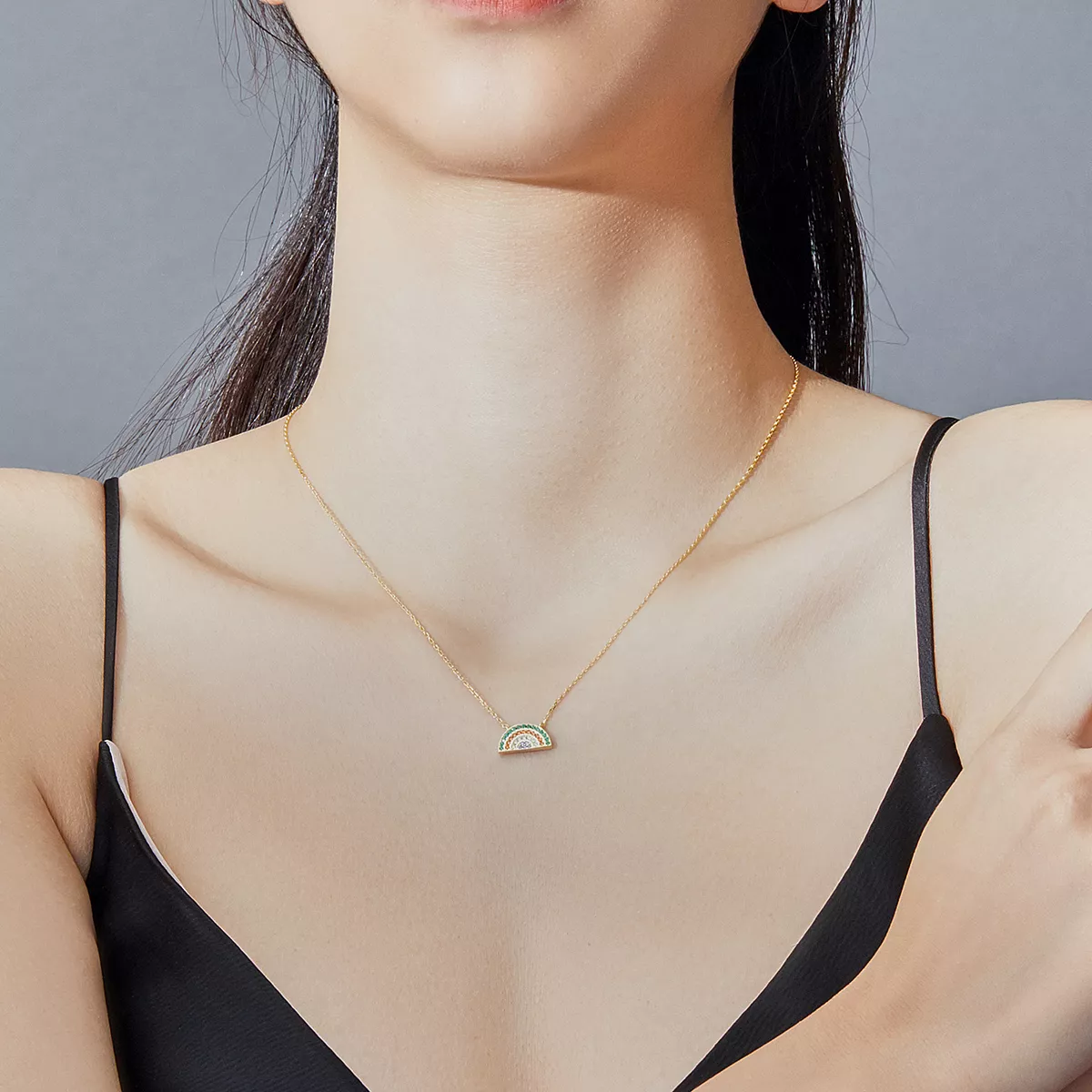 Colar arco-íris life Pandora - SCN378