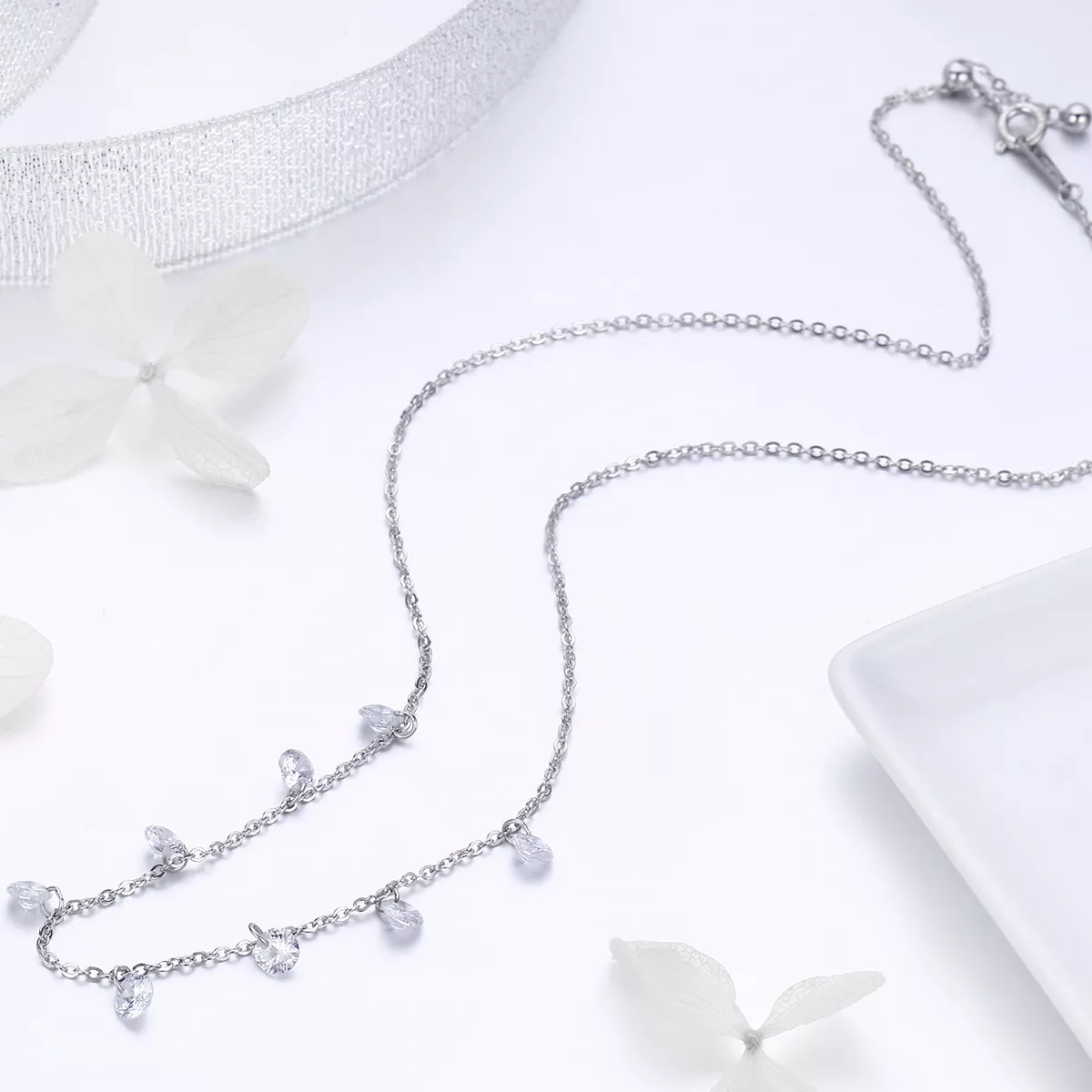 Colar Beleza da simplicidade estilo Pandora - SCN299