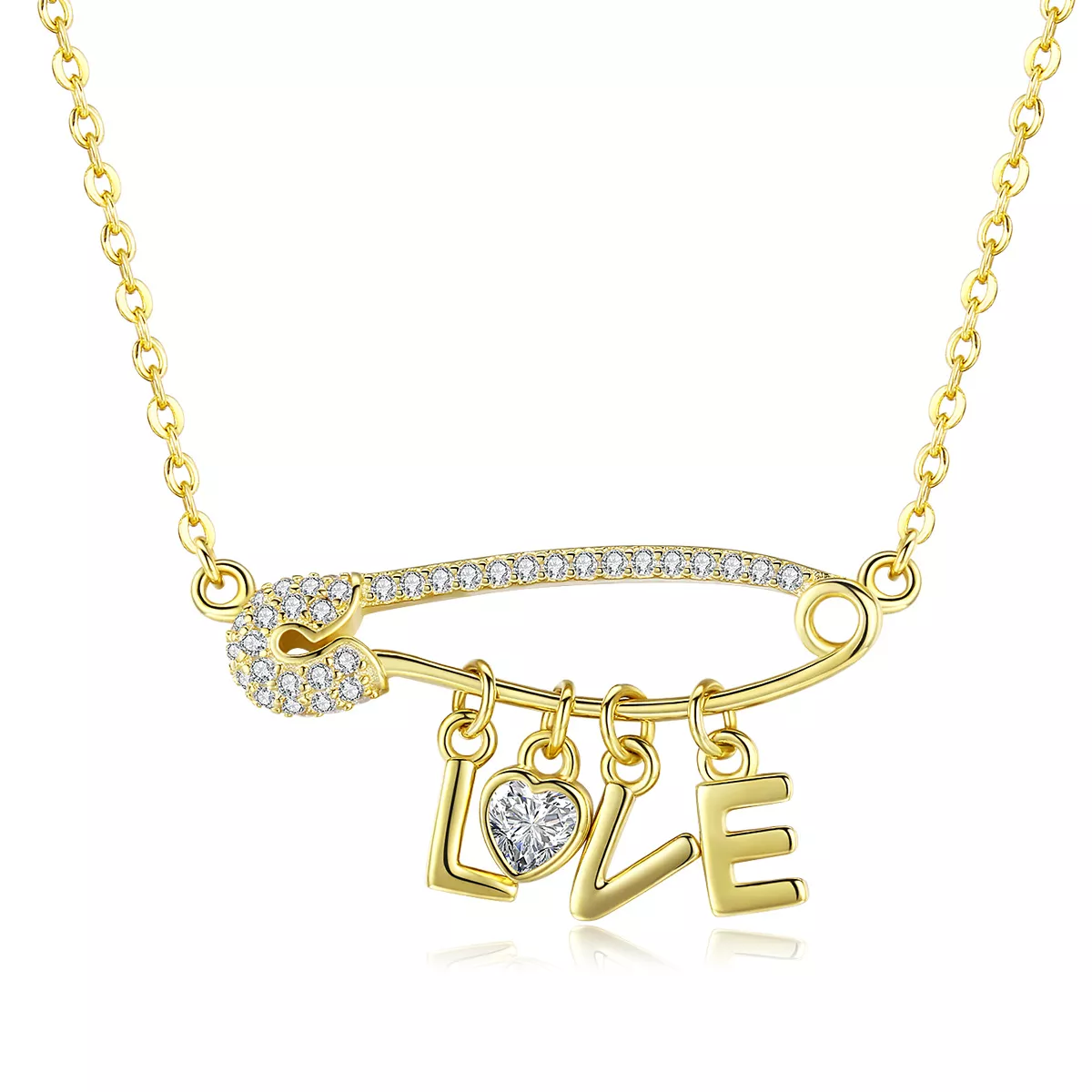 Colar Clipe de amor life Pandora - SCN324