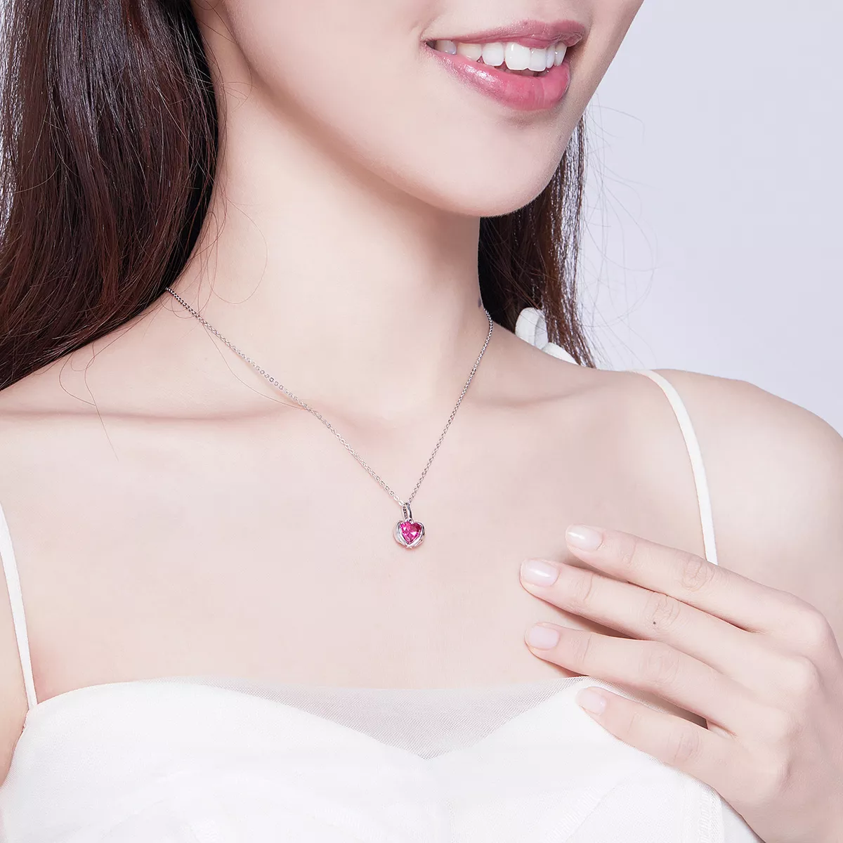 Colar Corações Guardiães estilo Pandora - SCN341